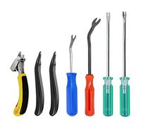 AUMUA Heavy Duty Staple Remover, Nail Puller Remover, Tack Lifter Tool Set for Upholstery/Office