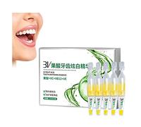 Aumude TLOPA Ampoule Toothpaste, Tooth Serum, Essence Teeth Whitening Gel, 3V Fruit Acid Disposable Essence, Removal of Tartar and Plaque (1 Box / 10Pcs)