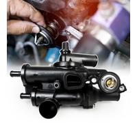 Aumzong Thermostat Housing Assembly Fit for Chrysler Sebring/200 Dodge Avenger/Caliber/Journey Jeep Compass/Patriot 2007-2018#Replaces 68003582AB 902-319 Engine Coolant Thermostat Housing
