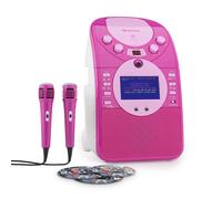 AUNA KARAOKE MACHINE MUSIC PLAYER CAMERA CD USB SD MP3 USB 2 MICROPHONE RECORDER