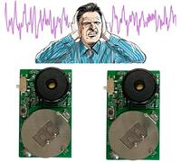 Aunaeyw Annoying Noise Maker, Beeping Annoying Noise Mechine Pranks for Adults Hidden Annoying Beeper Office Prank Devices Joke for Office & Home Gag (1 Pcs, 6 * 6 * 1.5CM)