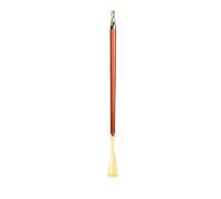 AUNANGLJSCS Long Shoe Horn, Shoe Horn,Vintage Shoe, Horse Head Lifter Universal Long Beech Handle Handled Shoehorn Brush Shoes Lift(Red)