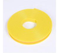 AUNANGLJSCS Waterproof Wallpaper, Self Adhesive Caulk Strip, U-Shape Edge Banding, 16.4ft 9-40MM Veneer Edging,TPE Flexible Furniture Edg E Protector For DIY(Yellow,38mm)