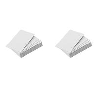 Aundhegrtt 100 PCS NTAG215 NFC Cards Blank 215 NFC Cards 215 Tags Rewritable NFC Cards 504 Bytes Memory for All NFC Enabled Device