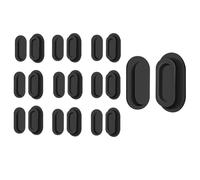 Aundhegrtt 10PCS Magnetic Remote Control Holder Drill-Free Adhesive Wall Mount Holder for TV Fan Air Conditioner