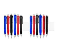 Aundhegrtt 12 Pcs Big Pens Jumbo Pen Bulk with Refills Extra Large Ballpoint Pens Black Ink Fat Pens Giant Pen Oversize Retractable