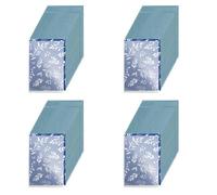 Aundhegrtt 120 Sheets Cyanotype Paper, Sun Art Paper Kit, Solar Drawing Paper Nature Printing Paper for Kids Adults Arts Crafts