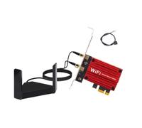 Aundhegrtt 1200Mbps Bluetooth 4.2 PCi Express Wifi Adapter Dual Band 2.4G/5GHz 1200Mbps Bluetooth 4.2 Desktop for Win7/8/10/11