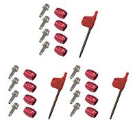 Aundhegrtt 12X Bicycle Olive Connecting Insert Oil Fitting Kit for Avid Bike Hydraulic Disc Stealthama Brake Hose