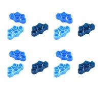 Aundhegrtt 12x Finger Stretcher Resistance Bands Hand Extensor Exerciser Finger Grip Strengthener Strength Trainer
