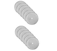 Aundhegrtt 12X French Press Replacement Filters Mesh Screen Coffee Press Filters-Includes Metal Center Ring