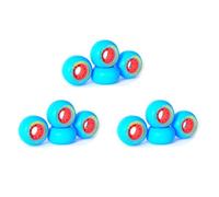 Aundhegrtt 12x Roller Road Driftboard Maple Split Portable Skateboard 82A PU Drift Board Wheel Anti-Skid Skateboard,Blue