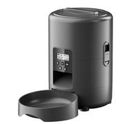 Aundhegrtt 2L for Pets Cat Food Dispenser, Automatic Kibble Feeder Featuring A Display Screen A