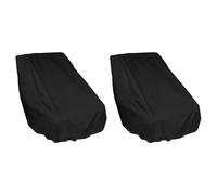 Aundhegrtt 2pcs 56X61X64cm Boat Seat Cover Waterproof Anti UV Dust Elastic Marine Folding Seat Cover Ship Rotate Chair Table Cover