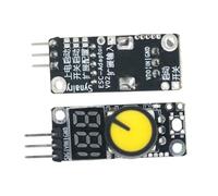 Aundhegrtt 2PCS DC 3-24V PWM Speed Controller Module Real-Time Speed Percentage LED Display PWM Frequency