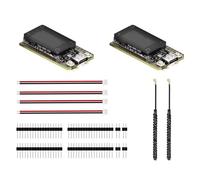 Aundhegrtt 2PCS WiFi LoRa 32 V4 Meshtastic Solar Powered Dev-Board ESP32S3 SX1262 0.96inch OLED Mesh Network LoRa BLE Low Power