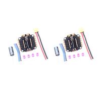 Aundhegrtt 2X 4INI 60A ESC Board Supporting 3-6S Brushless Motor Support DShot300 600/Multishot/Oneshot FPV UAV F4 Flight Control