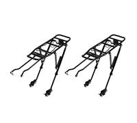 Aundhegrtt 2X Bike Cargo Rack Disc Brake Aluminum Alloy Bicycle Rear Rack Road Bike Foldable Bikes Pannier Carrier Luggage Shelf