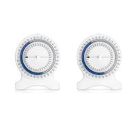 Aundhegrtt 2X Bubble Inclinometer for Physical Therapy PT Inclinometer for Range of Motion (ROM) Measurements Scoliometer