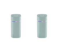 Aundhegrtt 2X Colorful Night Light Small Humidifier Double Air Atomizer USB Silent Home Humidifier Purifying Air Green