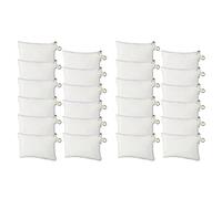 Aundhegrtt 2X Cosmetic Bags,Blanks Bags DIY Makeup Bags Toiletry Pouch Iron on Transfer Zipper Canvas Pencil Bag for School Travel