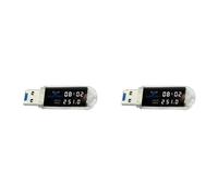 Aundhegrtt 2X NerdMinerV2 LV03 USB BTC Miner 250KH/S Upgraded Mini Bitcoin BTC Crypto Miner ASIC Miner Silent Miner