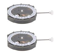 Aundhegrtt 2X PE50 Quartz Movement 2/6/10 Small Needle Electronic Watch Movement Six-Hand Watch Accessories Watch Movement