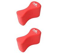 Aundhegrtt 2X Pull Buoy Swim Training Leg Float for Adults & Youth Swimming Pool Strokes & Upper-Body Strength EVA & Free,Red