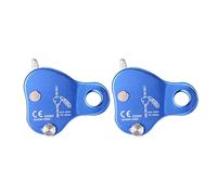 Aundhegrtt 2X Rope Ascender,Rock Climbing Tree Arborist Rope Grab Self-Locking Rope Grip for Climbing and Rescue 8-13MM,Blue