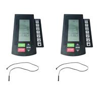 Aundhegrtt 2X Rowing Machine Counter Bluetooth APP Electronic Watch for Magnetoresistive Rowing Device Fitness Equipment Screen