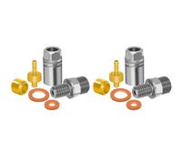 Aundhegrtt 2X Universal Hope Oil Hose Connector Set Oil Needle Olive Heads Five-Wire Caliper for Hope TECH3 V4 E4 X2