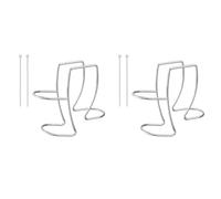 Aundhegrtt 2X Washing Machine Drain Hose Holder, Adjustable Drain Hose Holder Clamp Hook Hose Guide Clip Fits All Drain Hose