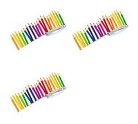 Aundhegrtt 3 Roll 59ft Self Adhesive Bulletin Board Borders Scalloped Border Trim with Pencil Patterns for Classroom Decor