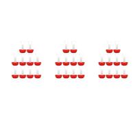 Aundhegrtt 30Pcs Poultry Chicken Drinker Hanging Cups Chick Automatic Waterers Drinking Fountain for Farm Accessories