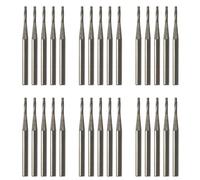 Aundhegrtt 30X Car Front Windshield Repair Tool Glass Drilling Bit Steel Drill Bit