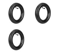 Aundhegrtt 3pcs 10X2.5 Inner Tube 90 Degree Valve for Zero 10X/ Electric Scooter 10 Inch Curved 90 Degree Inner Tube