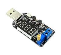 Aundhegrtt 3W Adjustable USB Voltage Power Regulator Module 3W Adjustable USB Voltage Power Module 5V to 3.3V 9V 12V 18V 24V with Voltage Accessories