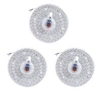 Aundhegrtt 3X LED Ceiling Light Module Light Source 36W Round High Brightness Lighting Indoor Ceiling Light Cold White