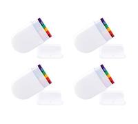 Aundhegrtt 4 Pcs Rainbow Face Body Paint-Gay Pride Day Flag Face Paint-LGBT Rainbow Stripe Crayon for Gays Pride Day