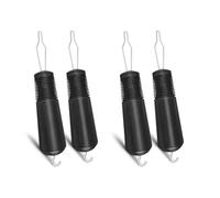 Aundhegrtt 4Pcs Button Helper Tool with Non-Slip Grips to Help with Shirts, Coats, Button Hook Aids for the Elderly and Arthritic