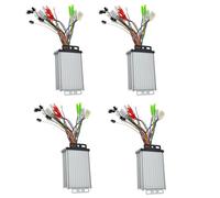 Aundhegrtt 4X 36V 48V 350W E-Bike Brushless Controller 6 Tube Dual Mode for Electric Bicycle Scooter Speed Intelligent Dual Motor