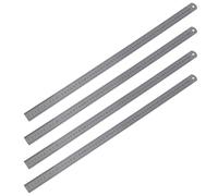 Aundhegrtt 4X 60cm Stainless Metal Measuring Straight Ruler