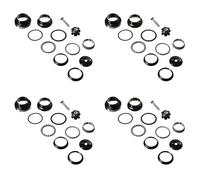 Aundhegrtt 4X Full Speed Ahead Hammer Threadless Heavy Duty Bicycle Headset 34MM