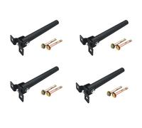 Aundhegrtt 4X T Bar Row Platform Attachment Install on Floor or Wall Holder for Barbell Bars Exercises Gym Equipment,25mm