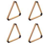 Aundhegrtt 4X Wooden Billiard Ball Rack Solid Triangle Rack Pool Ball Racks Triangle Billiard Ball Racks Billiards Triangle Rack