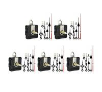 Aundhegrtt 5 Set 31MM Long Shaft DIY Quartz Clock Movement Mechanism Hands Wall Quartz Clock Repair Tool Parts Replacement Hot