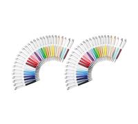 Aundhegrtt 56 Pack Colorful Empty Tube Floating DIY Pens,Building Your Favorite Liquid Sand Pens Supplies for Many Occasions