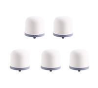 Aundhegrtt 5Pcs Ceramic Filter Magnetized Mineral Water Purifier Water Filter Ceramic Hemisphere Water Filters for Household