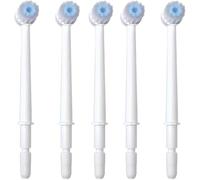Aundhegrtt 5Pcs Replacement Brush Heads for -Series Oral Irrigators - Assorted, Random Delivery