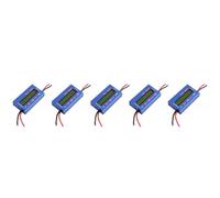 Aundhegrtt 5X Digital Wattmeter Watt Meter Power Meter DC 60V 100A Balance Voltage Battery Checker